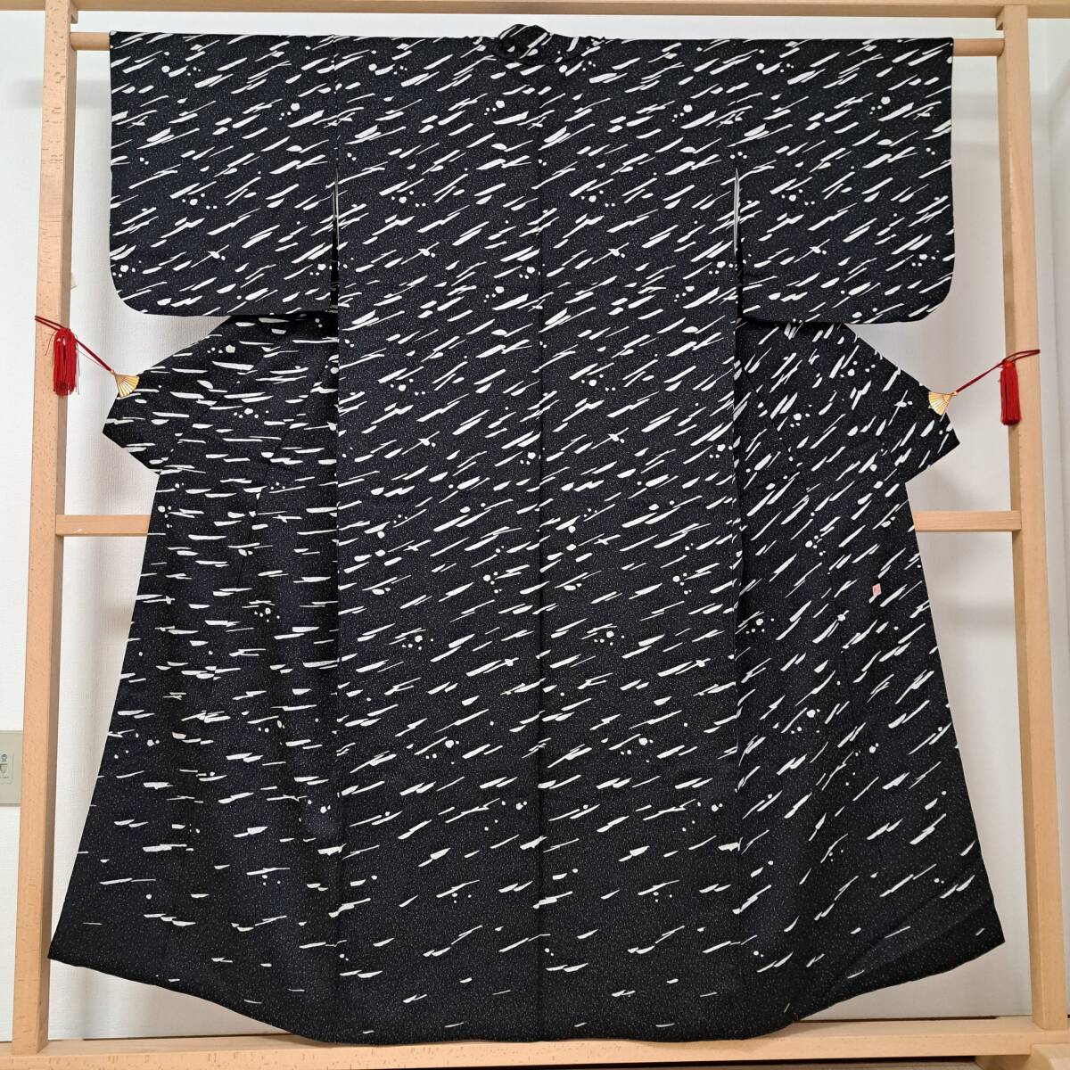 即決■着物の越田■裄67身丈153 正絹 付下げ 付下げ小紋 現代カジュアル おでかけに ■む09R07拍卖