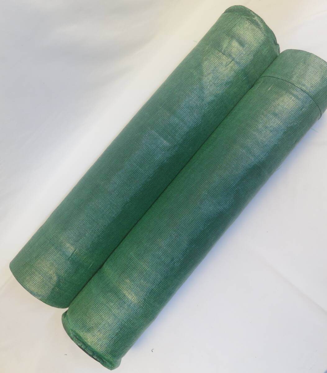 防草シート OMORI防草シート 2m×50m 緑色2本 補修用シ-ト1mx2m付き 耐用年数6年以上 全国送料無料 在庫多数拍卖