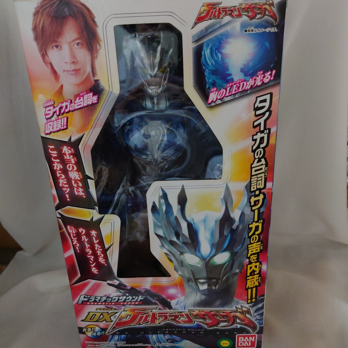 【未使用品】ドラマチックサウンド DXウルトラマンサーガ バンダイ フィギュア拍卖