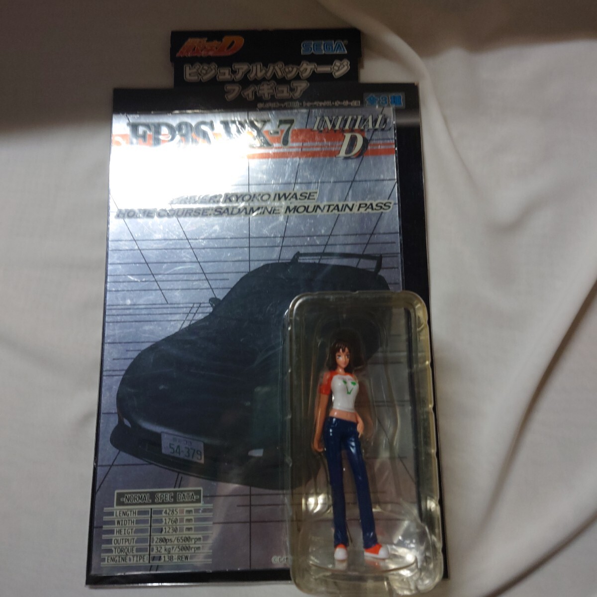 セガ 頭文字D ビジュアルパッケージフィギュア 岩瀬恭子拍卖