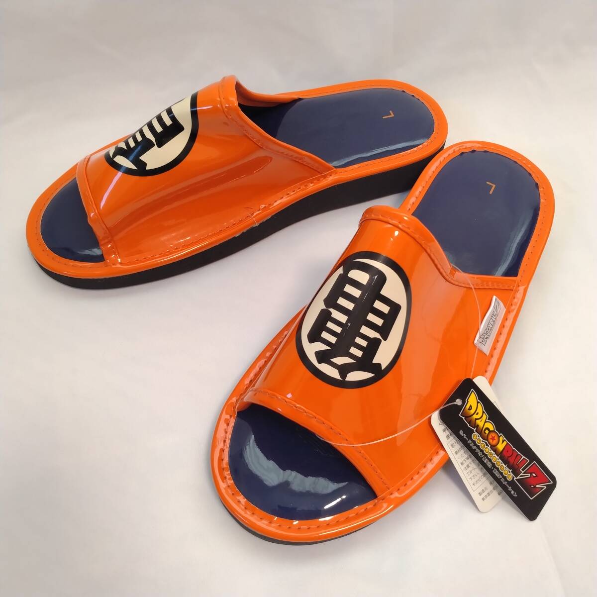 ★タグ付き未使用 ドラゴンボールZ お出かけサンダル スリッパ サイズL 亀仙流デザイン コスプレ なりきり グッズ DBZ 鳥山明 集英社拍卖