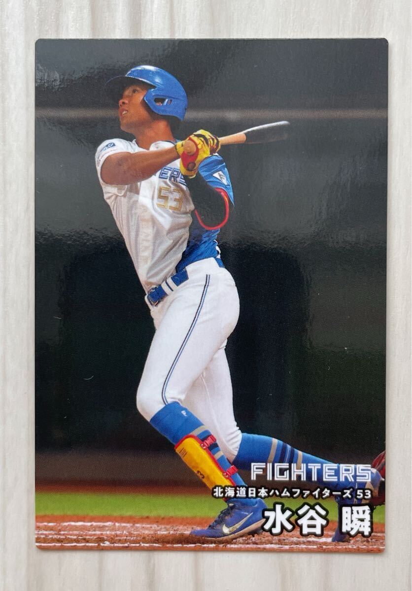 プロ野球チップス 2025 第1弾 039 水谷瞬(日ハム) レギュラーカード カルビー 北海道日本ハムファイターズ拍卖