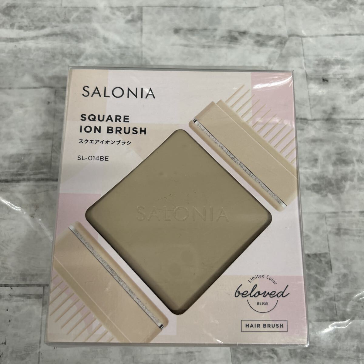 SKAM-2354 ▲ ブラシ 未使用 SALONIA サロニア スクエアイオンブラシ拍卖