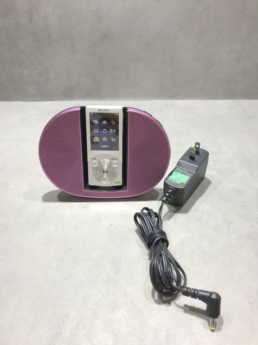 デジタルオーディオプレーヤー ウォークマン【S12578◎】SONY ソニー WALKMAN NW-S644 8GB アクティブスピーカー SRS-NWGT014S 250716拍卖