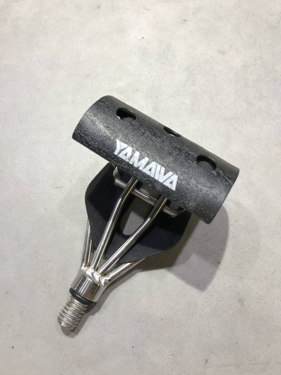 イガイ取り器【S13707◎】YAMAWA ヤマワ カラス貝 イガイ貝 貝取り タモ柄取り付け コンパクト【中古】250920拍卖