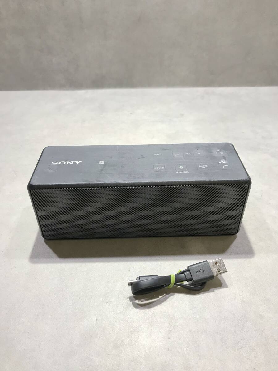 ワイヤレススピーカー【S13762◎】SONY ソニー SRS-X3 Bluetooth ブラック 音出しOK 250921拍卖