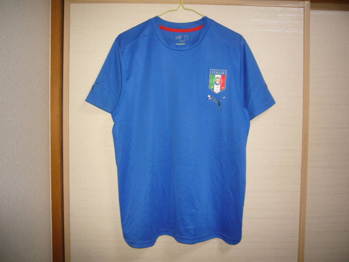 プーマ イタリア代表 プラクティスシャツ Mサイズ 難あり拍卖