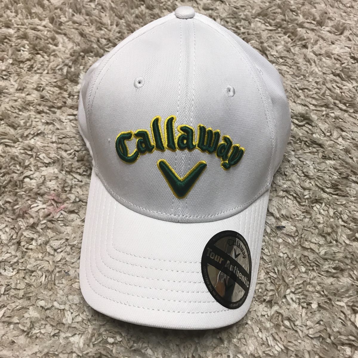 超お値打ち出品 入手困難マスターズ出場者支給品 Callaway ゴルフキャップ 新品 未使用品拍卖