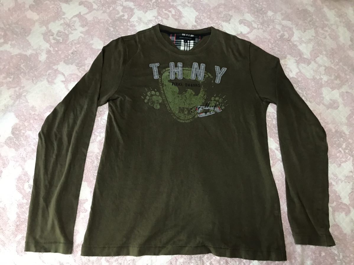 TOMMY HILFIGER/トミーヒルフィガー 長袖Tシャツ M拍卖