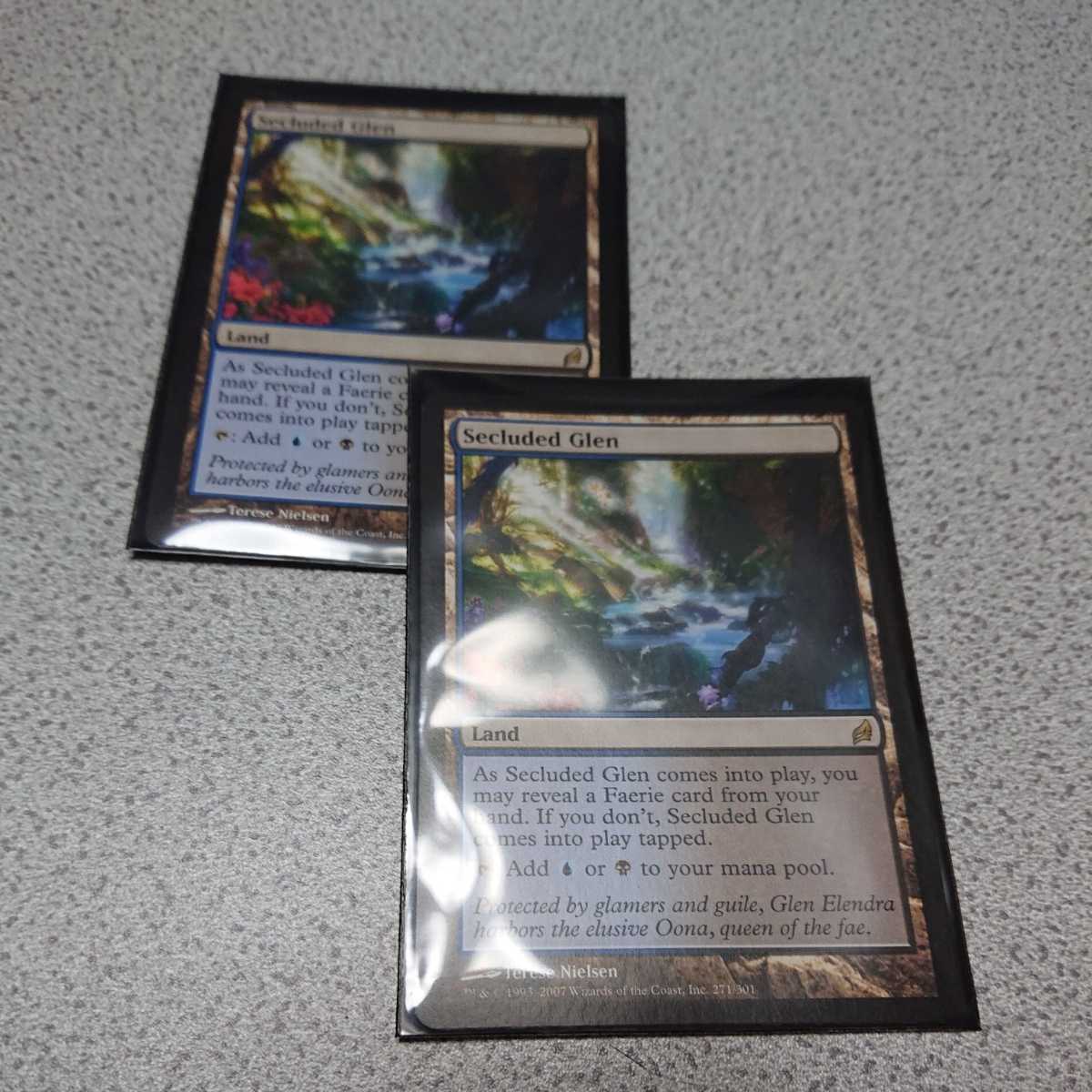 MTG LRW 人里離れた谷間 英語 二枚セット 即決拍卖