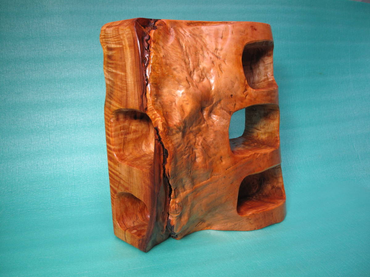 <無垢材>キースタンド アクセサリースタンド 鍵掛け 時計掛け ウオッチスタンド 小物入れ 玄関収納 ⑤拍卖