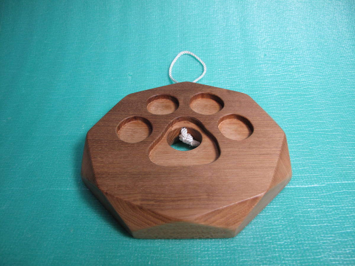 <無垢材>鍋敷き 肉球 にくきゅう③拍卖