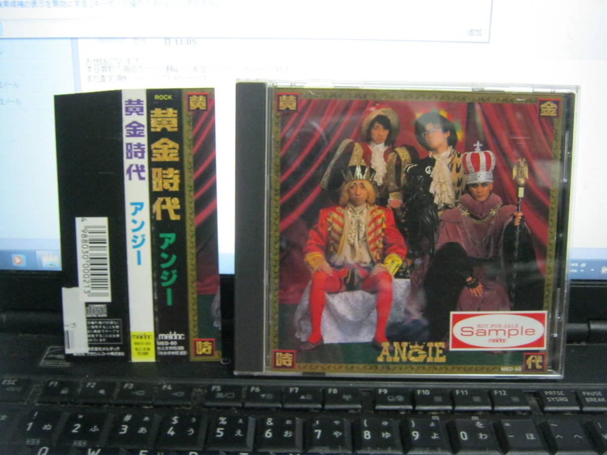 アンジー ANGIE / 黄金時代 レア 帯付CD 水戸華之介 小原礼拍卖