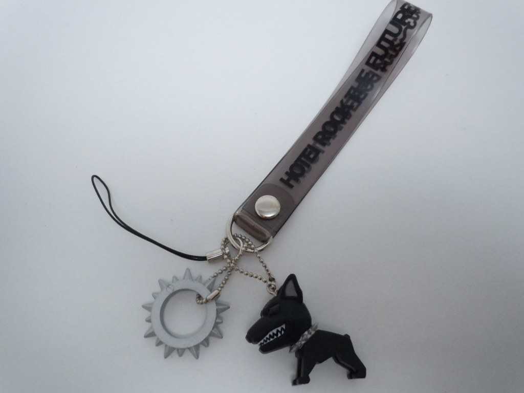 布袋寅泰 グッズ HOTEI ROCK THE FUTURE 2003~2004 DOBERMAN TOUR マスコットストラップ 開封品拍卖