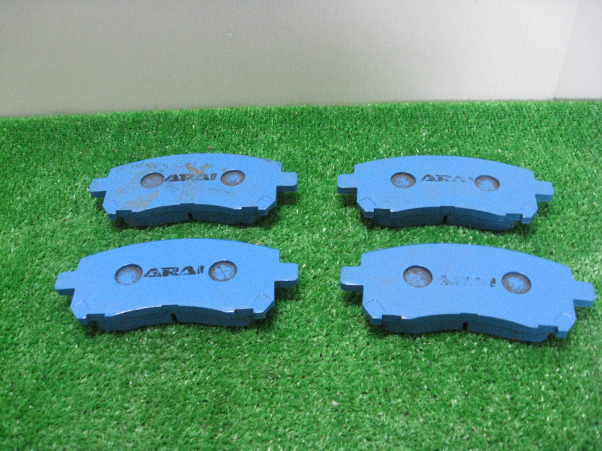 【未使用】BE/BH レガシィ ARAI/アライモータースポーツ フロント ブレーキパッド 左右セット CG23-20【20-1129】 拍卖