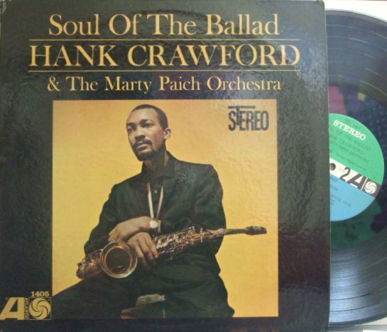 3枚で送料無料【米Atlantic】Hank Crawford & The Marty Paich Orchestra/Soul Of The Ballad拍卖
