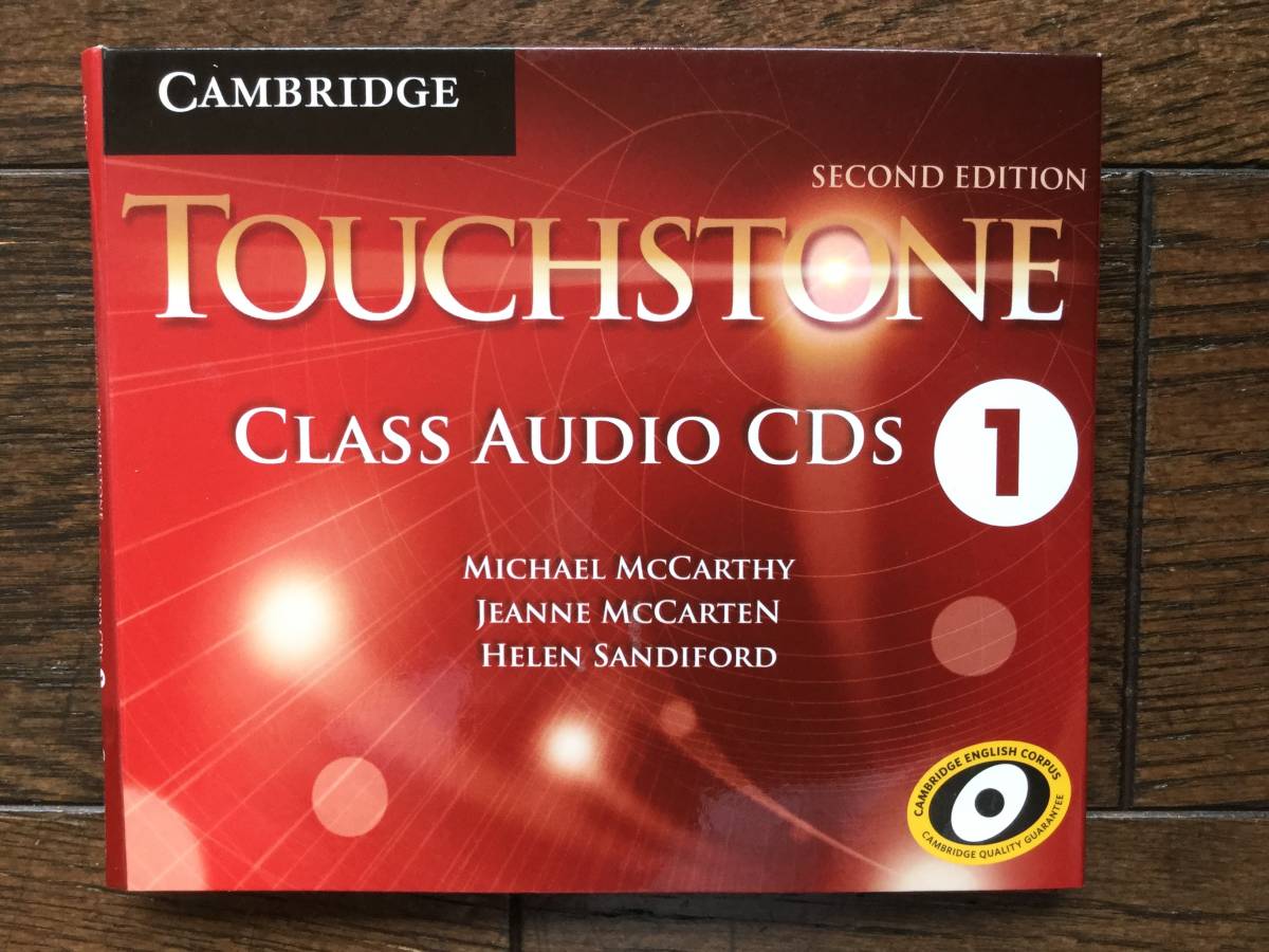 TOUCHSTONE 1 第二版  CLASS AUDIO CDs 3枚/ 初級の上拍卖