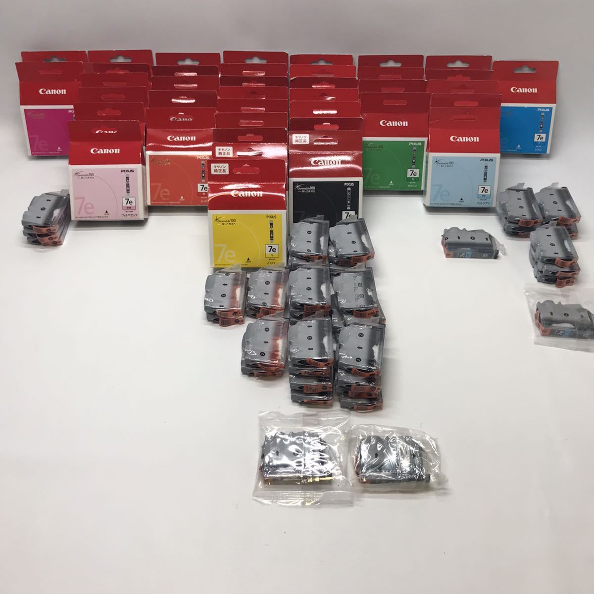 【未使用】純正 Canon BCI-7e インク 85個 まとめ 期限切れ含む 大量 プリンタ インクジェット拍卖