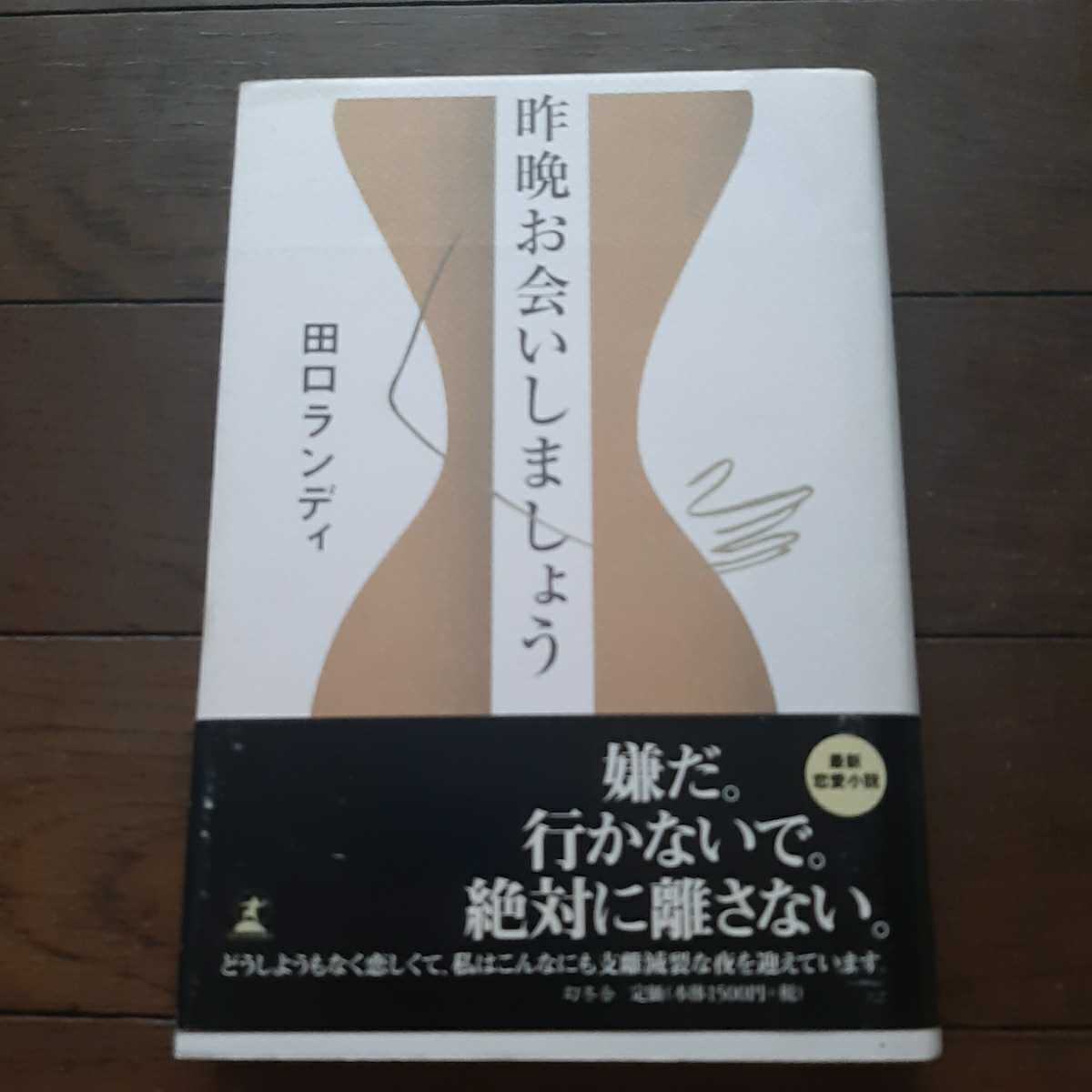 昨晩お会いしましょう 田口ランディ 幻冬舎拍卖