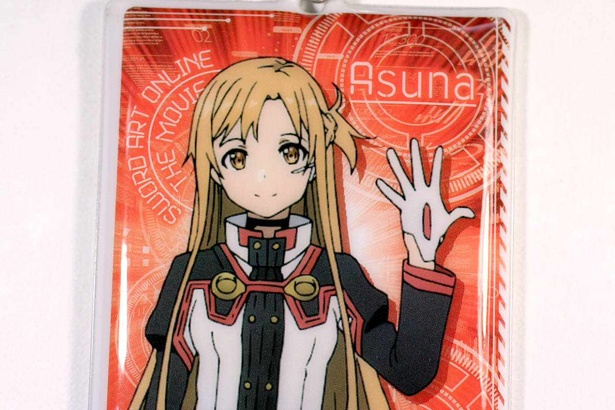 ソードアート・オンラインSAO 劇場版 オーディナル・スケール トレーディングストラップ Bアスナ プライズ品拍卖