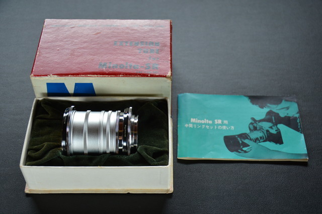 Minolta EXTENSION TUBE SR 検索用語→Aミノルタエクステンションチューブ拍卖