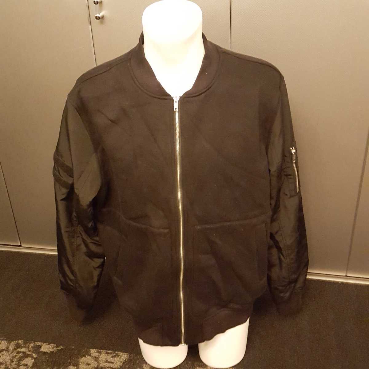 ★【美品】H&M DIVIDED ジャンパー アウター 黒拍卖