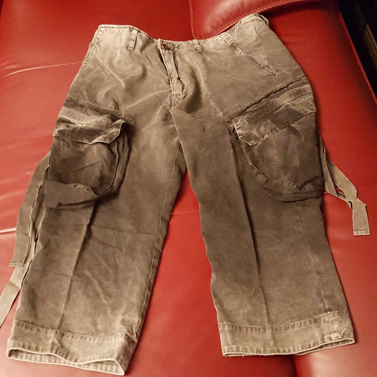 ★【美品】ESTNATION ハーフパンツ ボトムス 黒 サイズ52拍卖