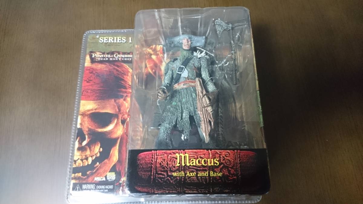 【未開封】ネカ NECA パイレーツ・オブ・カリビアン マッカス PIRATES OF THE CARIBBEAN DEAD MAN'S CHEST SERIES1 MACCUS フィギュア拍卖