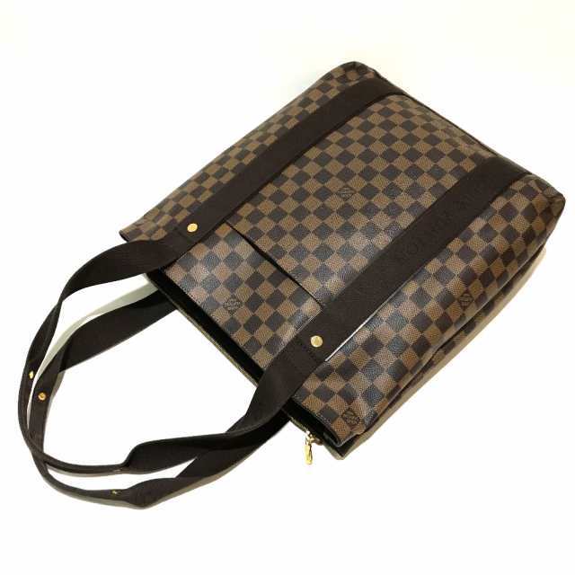 スタイリスト 私物 出展 メンズ LOUIS VUITTON ルイ・ヴィトン カバ・ボブール N52006 ダミエ エベヌ トートバッグ ショルダー ハンド拍卖