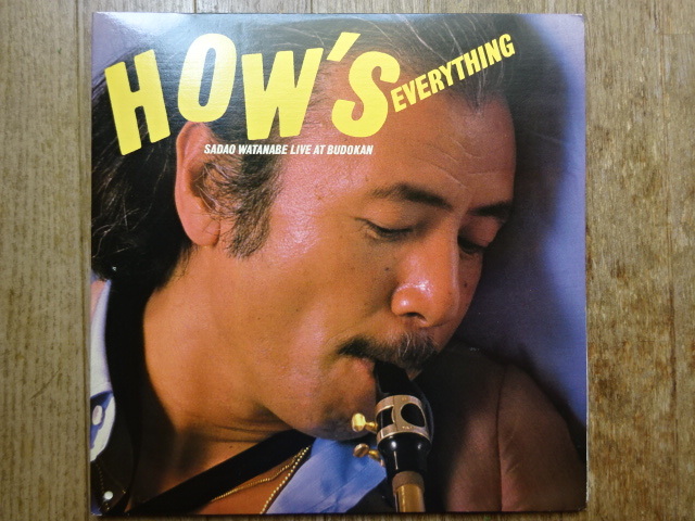 ●HOW'S EVERYTHING LIVE AT BUDOKAN/渡辺貞夫拍卖