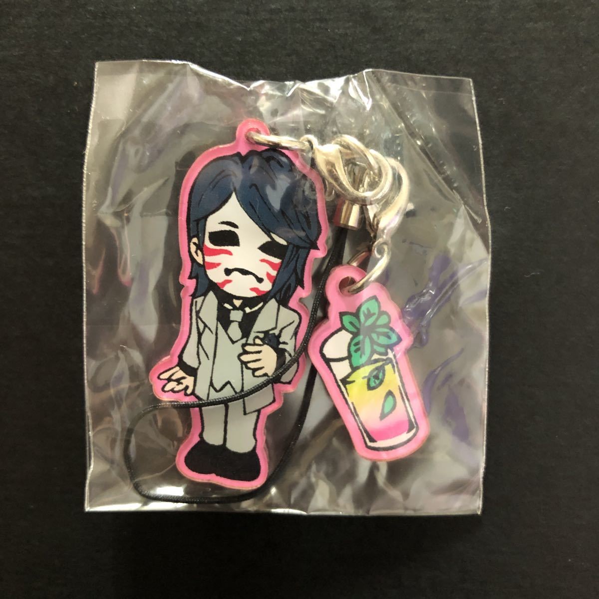 新品☆2011年 酔わせてモヒート カクテルストラップ 樽美酒研二【ゴールデンボンバー グッズ ガチャ アクリルストラップ キーホルダー】拍卖