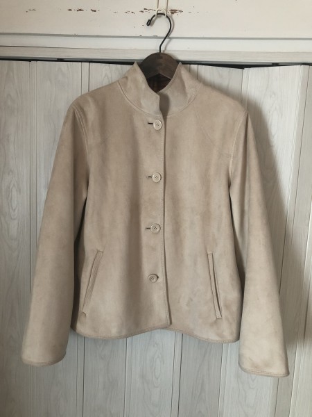 ◆ST.CHRIS/ベージュのスエード風ジャケット◆p4拍卖
