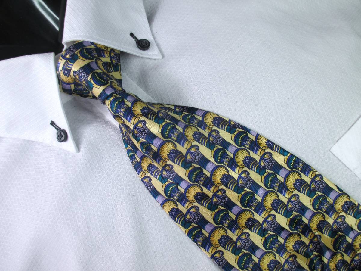 ◆ネクタイ◆良品◆ジャンニ ビンダ G.BINDA ◆その他柄・多色系◆第19弾ブランドがいっぱい◆19-83◆拍卖