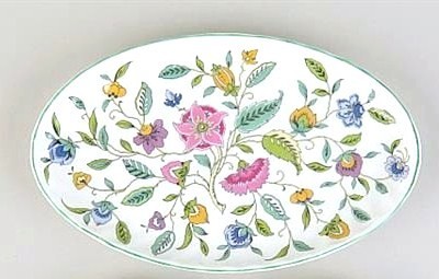 Minton(ミントン) ハドンホール オーバルプレート 24x15cm 843600AA776Q18D拍卖