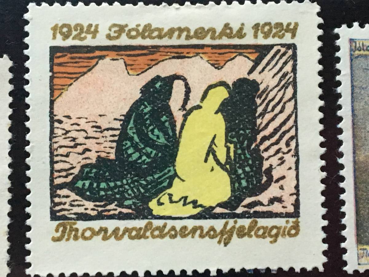 切手:クリスマスシール/アイスランド*1924年*拍卖
