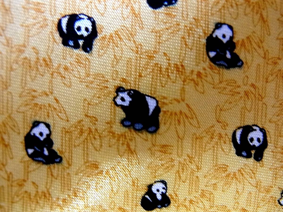 ☆♪★LA2584新品【動物・パンダ・笹】♪ネクタイ★拍卖