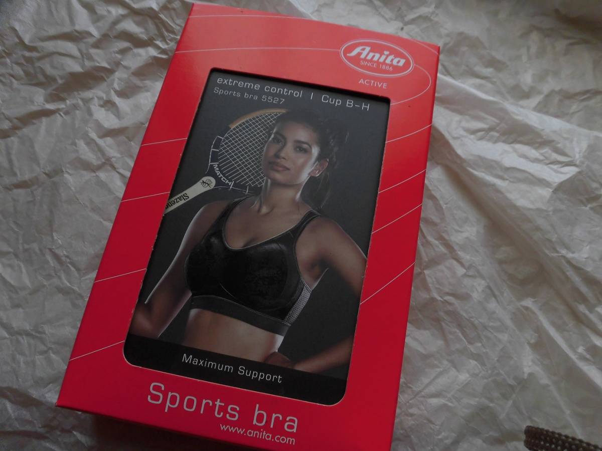ANITA,アニタ、スポーツブラ 高級 70B(FR85B) グレー拍卖