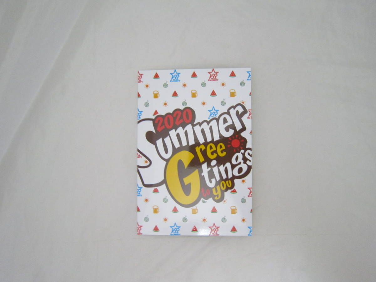 B'z 2020 Summer Greeting 暑中見舞いカード ファンクラブ カード [fry拍卖