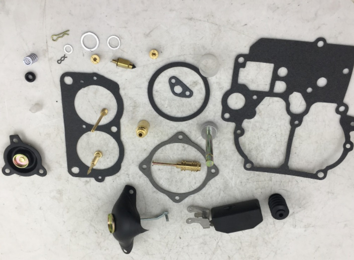 D223 トヨタランクル40 FJ40/FJ43/FJ45他 1F キャブレター修理キット オーバーホールパーツ ガスケット レストア リペア ランドクルーザー拍卖