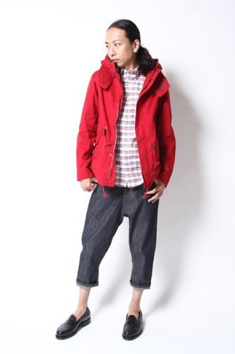 新品 SLICK スリック モッズコート レッド 2 定価17,280円拍卖