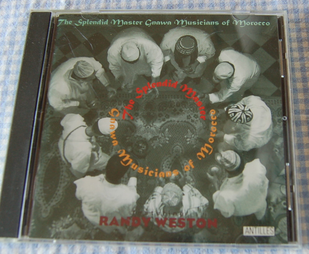 【送料無料】RANDY WESTON ランディ・ウェストン【The Splendid Master Gnawa Musicians Of Morocco】1994 中古美品拍卖
