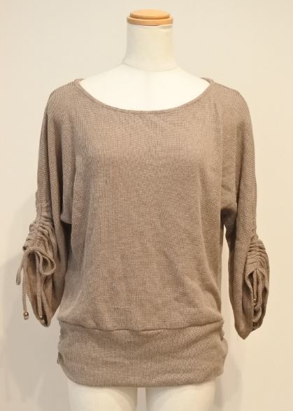 DREA my MINX ニット サマーニット ブラウン Mサイズ 長袖 j n h★0907拍卖