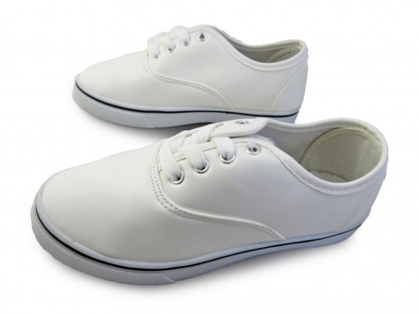 1円~cL311新品AAAローカット/スリッポンスニーカー21㌢白♂拍卖