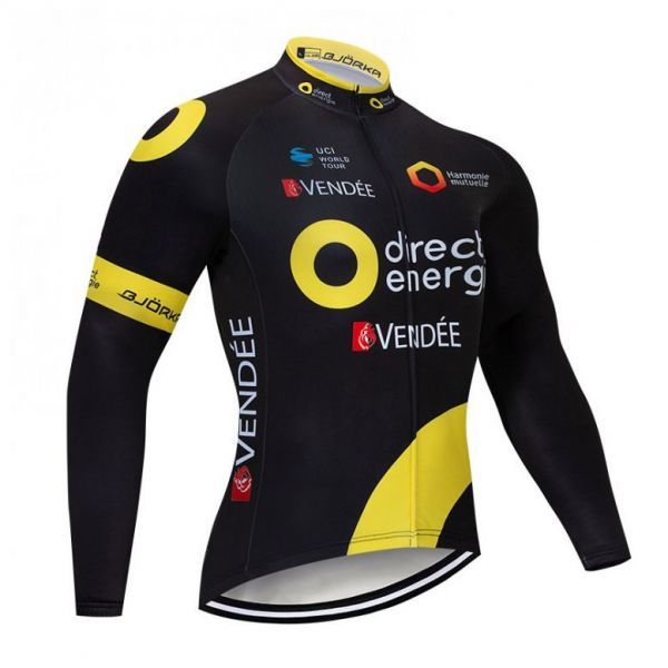 新品 長袖 サイクルジャージ No56 Mサイズ フランス フルジップ ウェア メンズ ロング サイクリング スポーツ ロードバイク MTB拍卖