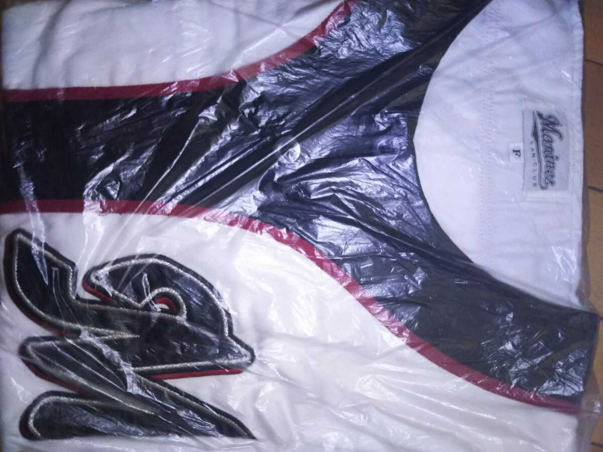 千葉ロッテマリーンズ ギザ刺繍マークユニフォーム Lサイズ拍卖