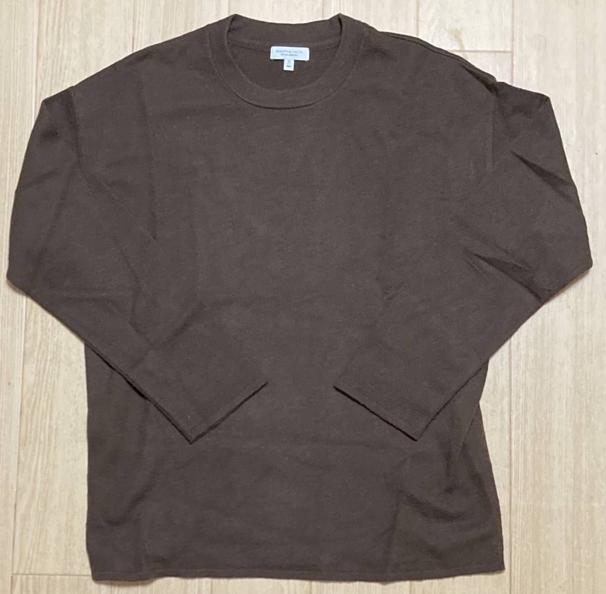 ユナイテッドアローズ ビューティアンドユース エアフロートウール ワイドフォルム ニット拍卖