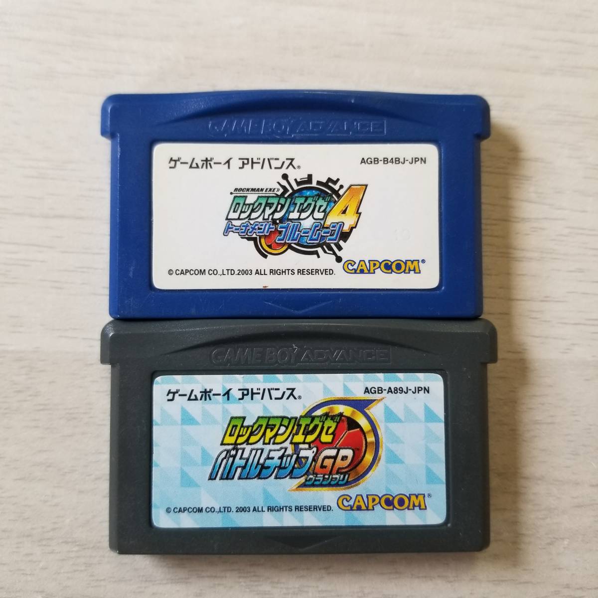 ◯即決 GBA ロックマンエグゼ4トーナメント ブルームーン ロックマンエグゼ バトルチップグランプリ    同梱OK◯拍卖