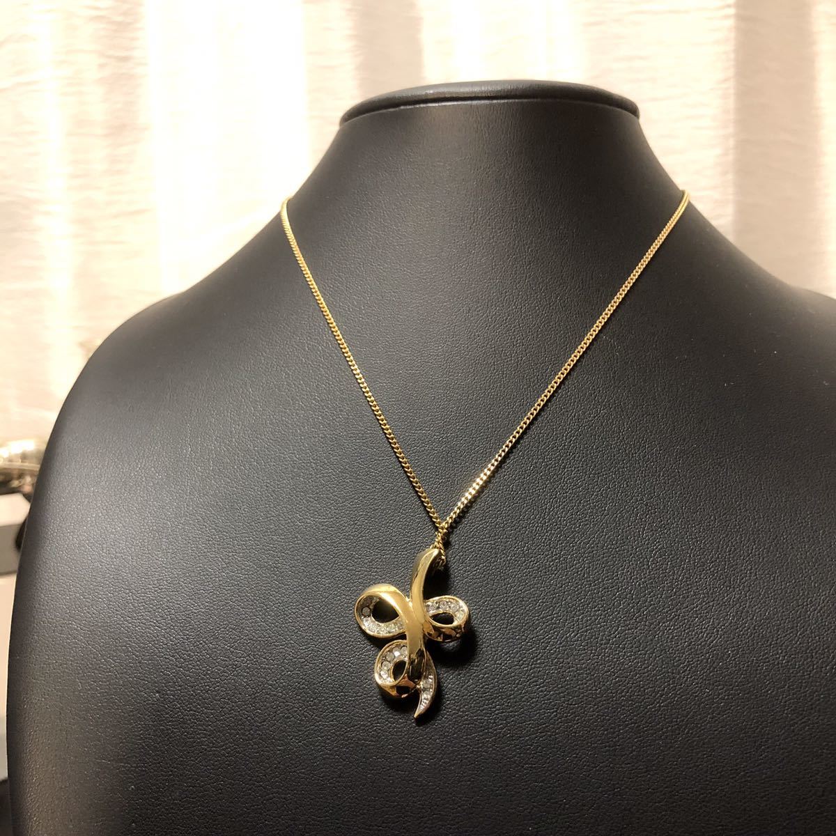 美品 BALMAIN バルマン ラインストーン ネックレス拍卖