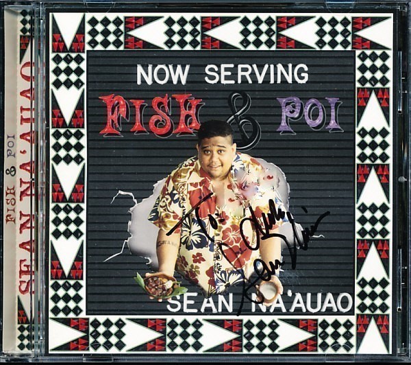 盤面良好 ショーン・ナアウアオ/Sean Na`auao - Fish & Poi ※サインあり(宛名付き) 4枚同梱可 c7B000008TJO拍卖