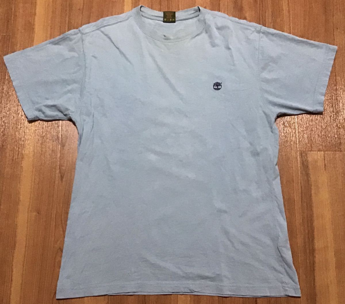 USA輸入★ティンバーランド グレー ロゴTシャツ Sサイズ★Timberland アウトドア系拍卖